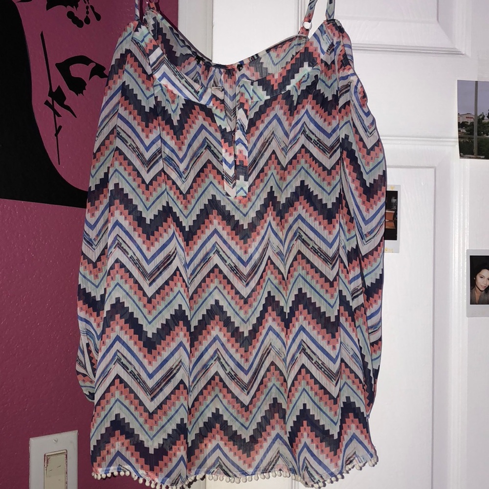 Vibrant Colorful Blouse